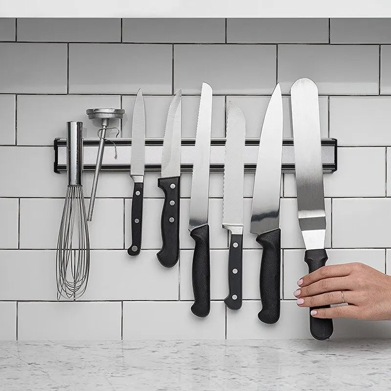 “magnetic knife strip for small kitchens”
“wall mounted knife holder metal”
“space saving magnetic knife bar”
“kitchen knife organizer wall strip”
“magnetic utensil rack for compact kitchens”
“wall mounted knife holder"
"knife's"
"wall"
"knife holder"
“knife storage bar wall mounted metal”