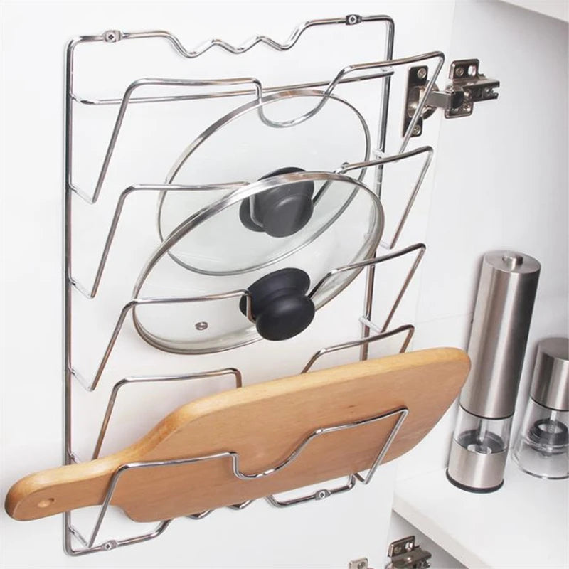 “wall mounted pot lid hanger 5 layer”
“metal pot cover rack for small kitchens”
“space saving pot lid organizer vertical design”
“pot lid storage rack wall hanging”
“5 tier cookware lid holder metal”
“kitchen lid organizer for compact spaces”
"pot lid hanger"
"pot cover rack"
"wall mounted lid holder"
"pot lid organizer"