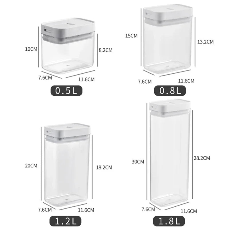 Top sealed Storage Containers